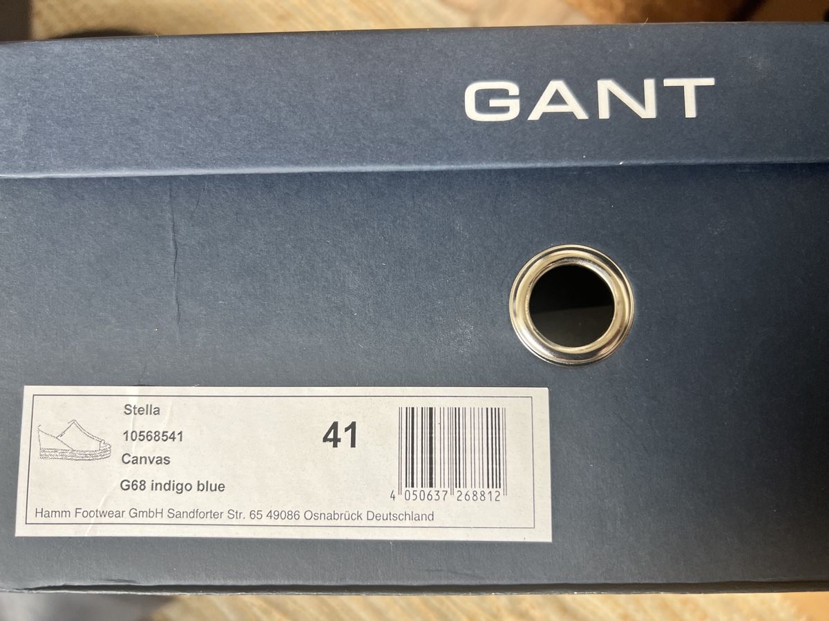 Scarpe da donna: Sandales compensées GANT bleu -  41 – Nuovo (secondo la descrizione) da Nyon venduto da ikel78 1