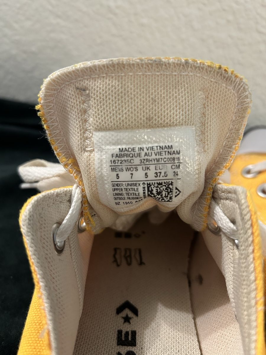 Converse Herrenschuhe: Converse All Star Sneaker,   37.5 orange, TOP – Neu (gemäss Beschreibung) aus Zürich von LeaMilj 7