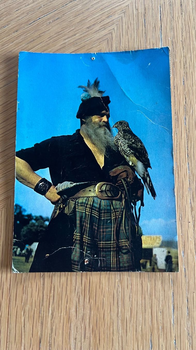 Ansichtskarten: Vintage Ansichtskarte Schottland, Falke, 1978 – Gebraucht aus Schübelbach von Dolly990_2