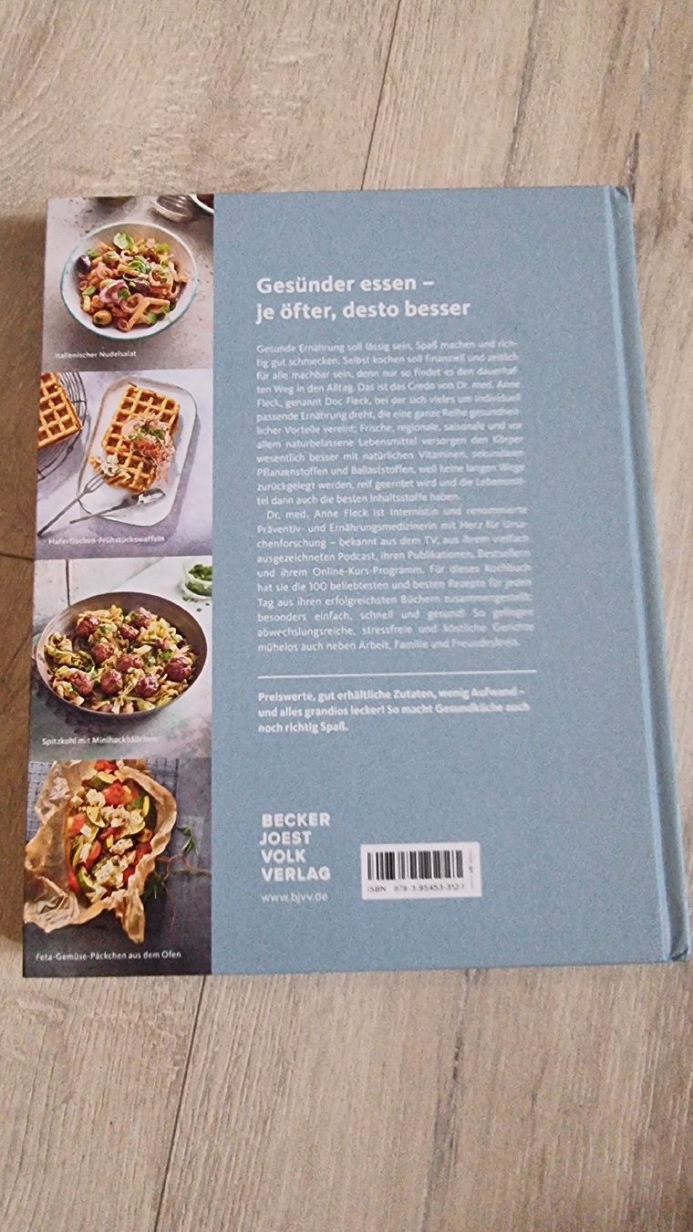 Libri: Doc Flecks Gesundküche - 100 Rezepte neuwertig  – Nuovo (secondo la descrizione) da Wigoltingen venduto da Zuckerfee84 1