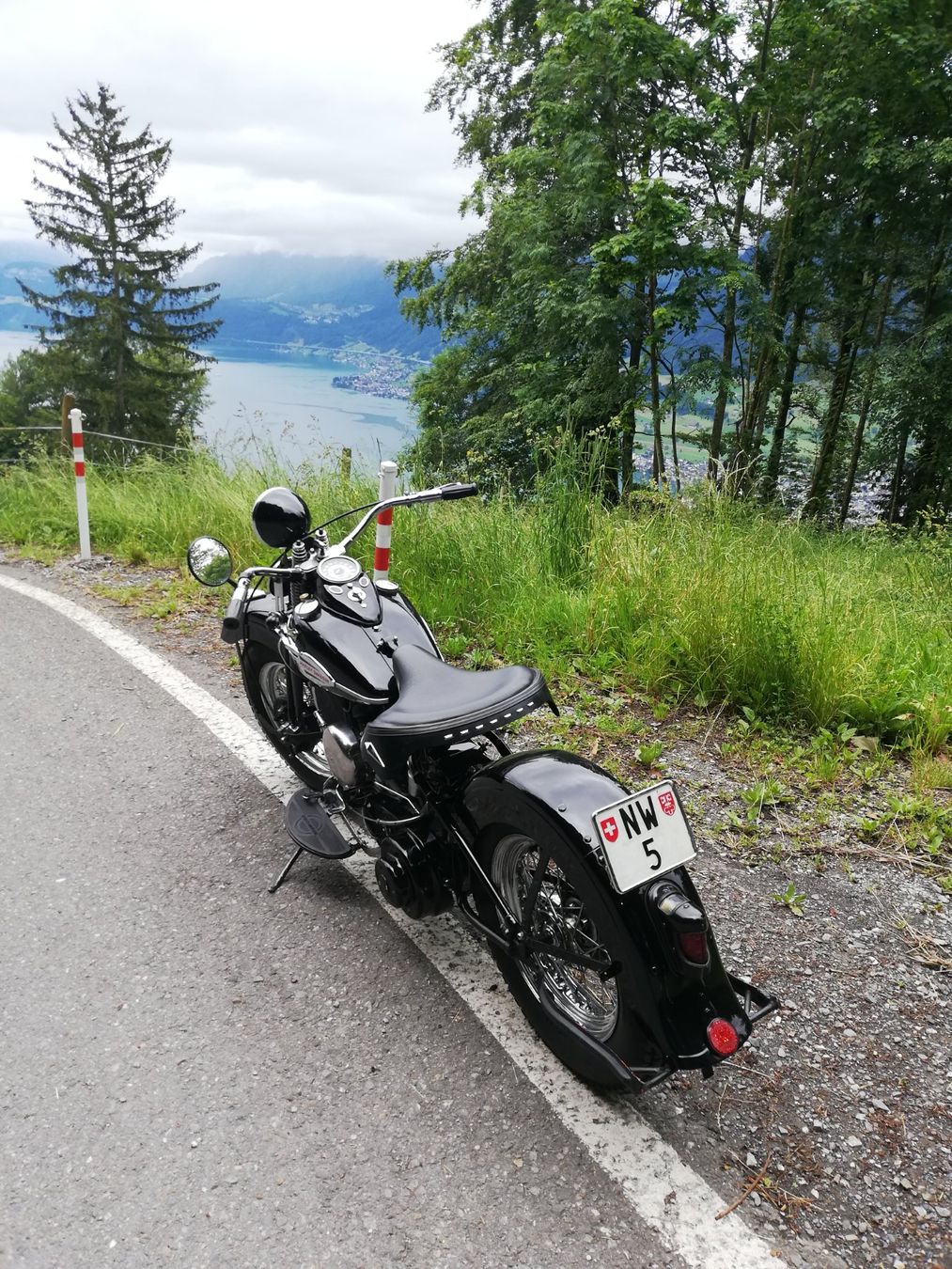 Chopper: Harley-Davidson WLA Oldtimer Motorrad Veteran – Usato da Ennetbürgen venduto da Astya 9