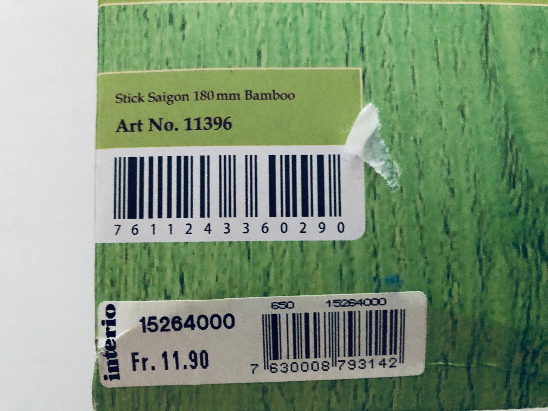 Elettrodomestici da cucina: Stick Saigon, 180 mm Bamboo, – Nuovo (secondo la descrizione) da Arlesheim venduto da leyRum4.5 2
