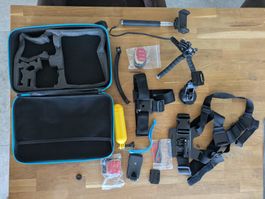Diverses Zubehör für GoPro