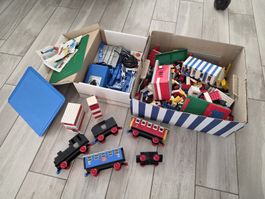 Lego Eisenbahn Trafo und anderen Legos