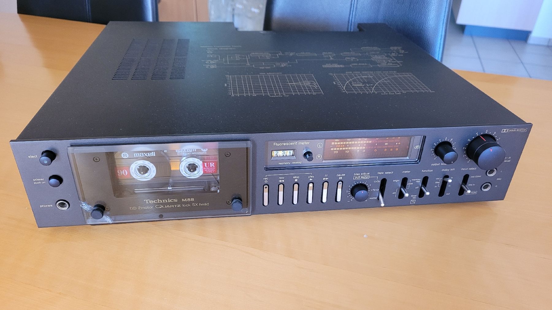 Technics Registratori: Technics RS-M88 – Usato da Kirchdorf BE venduto da Duschlampe 1