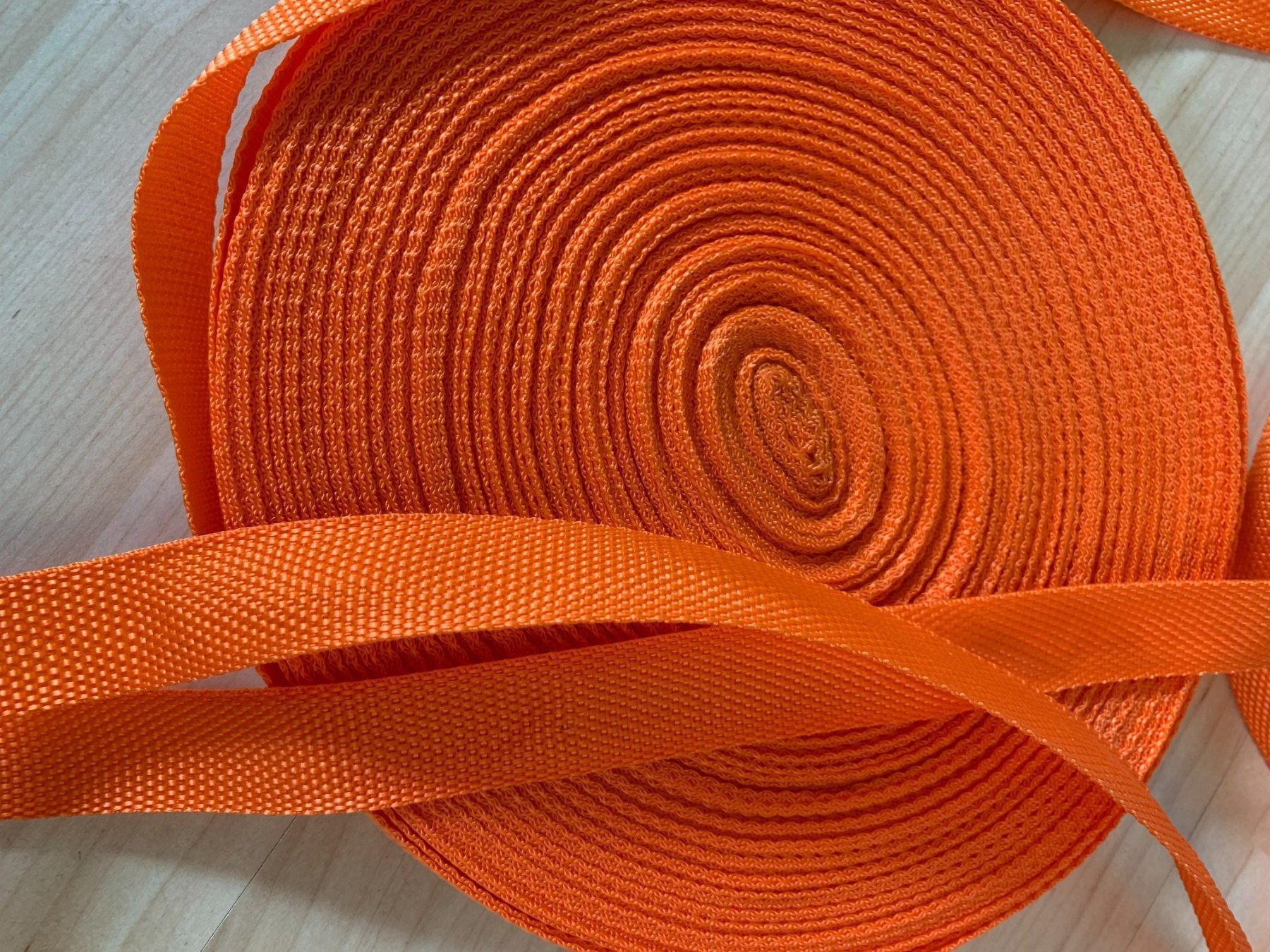 Dekobänder: 20 Meter Einfassband orange, 25mm breit – Neu (gemäss Beschreibung) aus Worb von farben20zauber