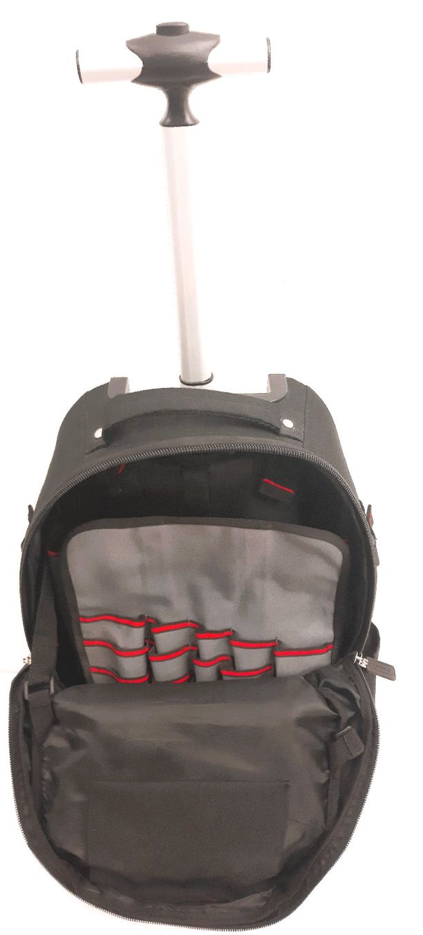 Stanley Valigie & Borse: STANLEY Werkzeugtrolley FATMAX Rucksack & Teleskopgriff – Usato da Kleindöttingen venduto da Loorev 3