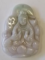 alter Antiker Jade Figur Buddha Amulett Schutz Glücksbringer