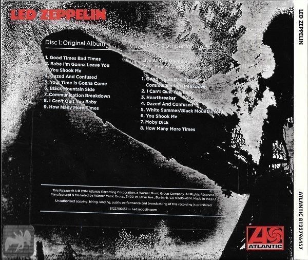CDs: Led Zeppelin 2CD Deluxe Edition 2014 NEU/OVP – Neu und originalverpackt aus Forch von xtcpiemont 2