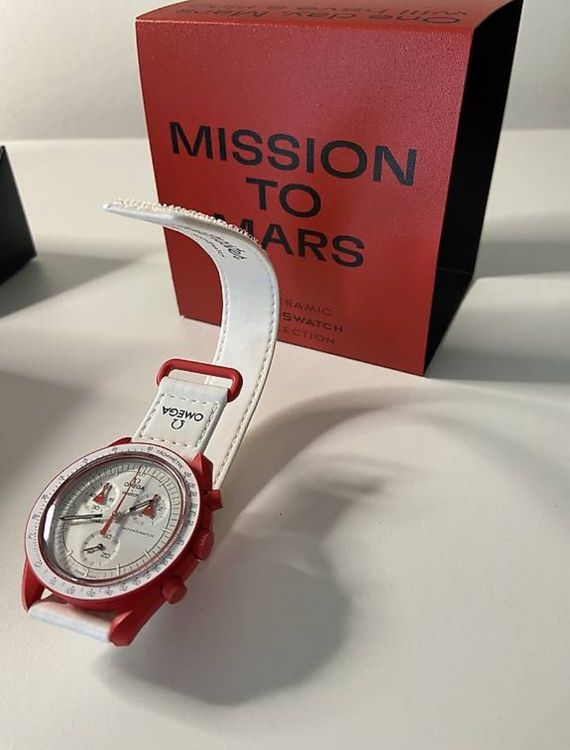 Swatch Orologi: Omega x Swatch Moonswatch Mission to Mars – Nuovo (secondo la descrizione) da Muttenz venduto da Tonsorten
