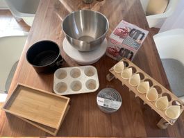 Set of backing and party tools 