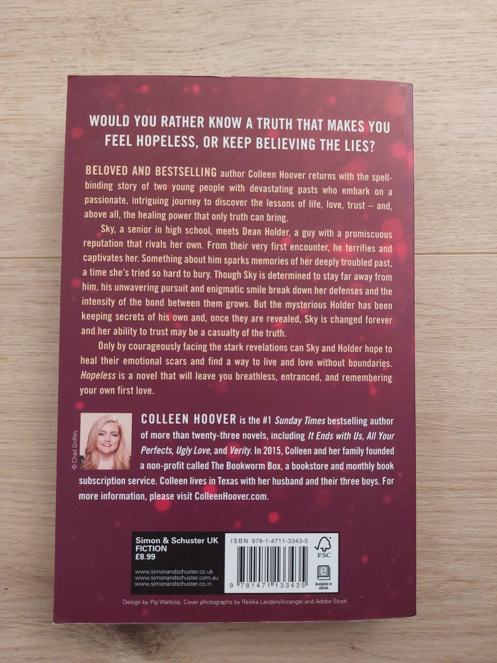 Libri: Hopeless - Colleen Hoover – Usato da Untereggen venduto da ros_kz89 1