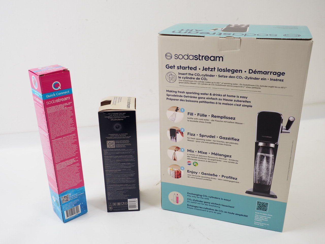 Elettrodomestici da cucina: SODASTREAM Art Hydration Pack (26081446) – Nuovo e nell'imballaggio originale da Zürich venduto da fundsachenverkauf 2