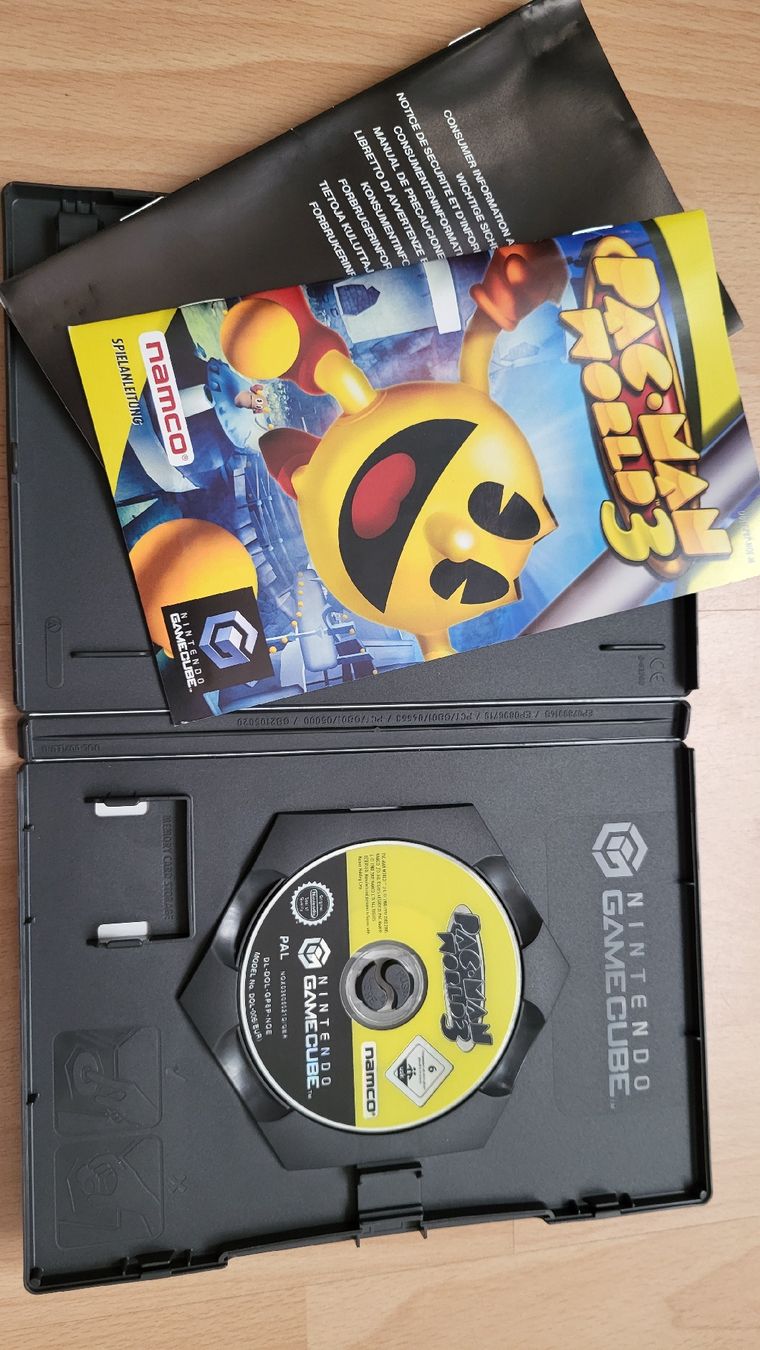 Nintendo Giochi: Pac Man World 3 / Nintendo Gamecube Spiel.Kompl ! – Usato da Biel/Bienne venduto da Retrohr 1