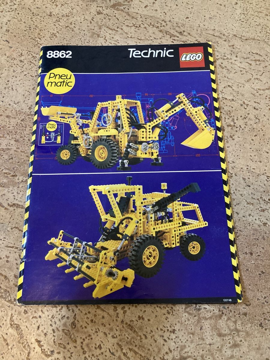 Lego Spielzeuge: Lego 8862 Pneumatic Bagger – Gebraucht aus Tann von jdeez 2