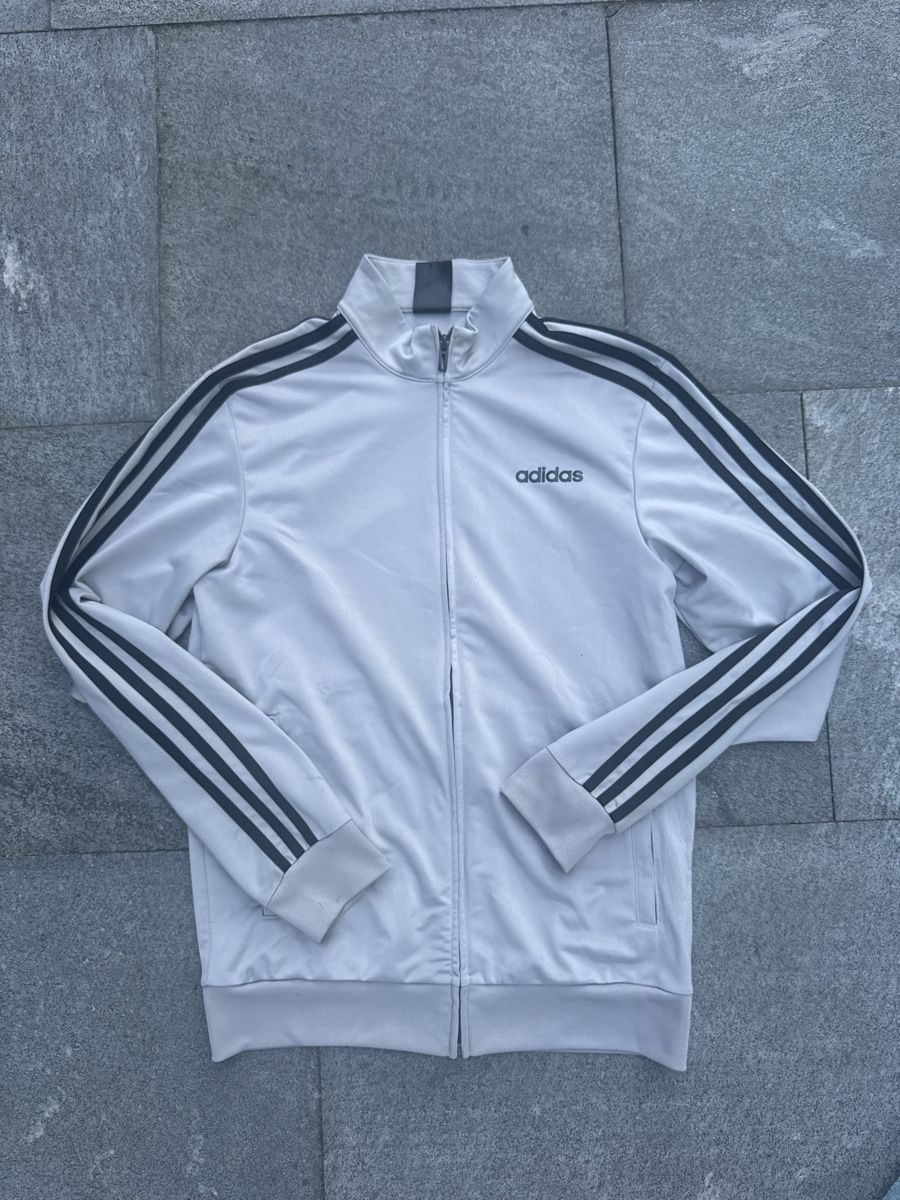 Adidas Giacche: Adidas Trainingsjacke Grau Schwarz Gr S  – Usato da Muri b. Bern venduto da ann_g287