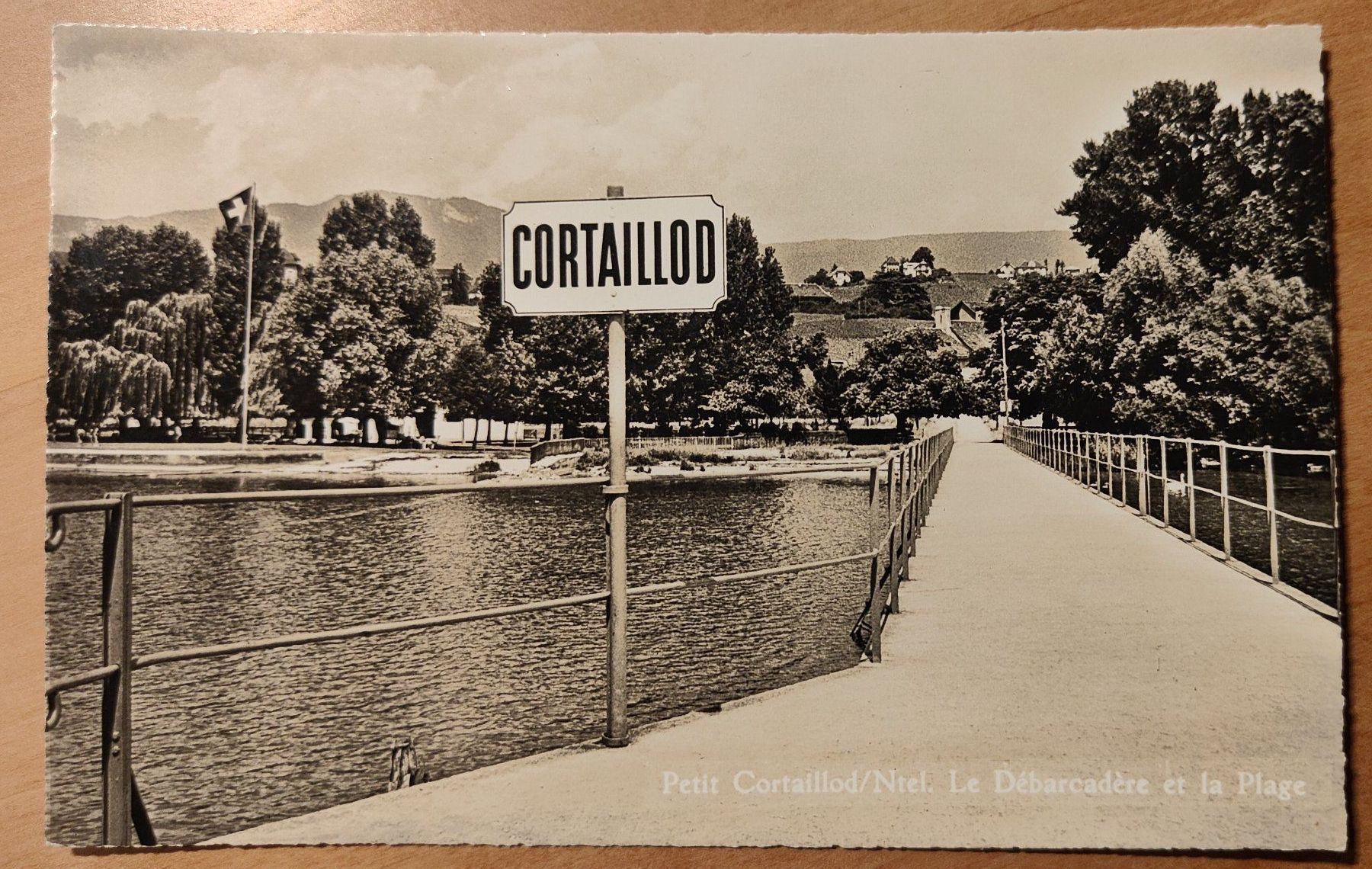 Cartoline postali: Cortaillod um 1940 – Usato da St. Erhard venduto da Chaeferli6