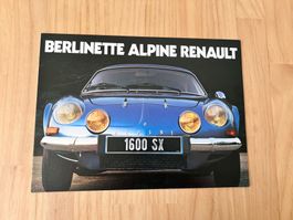 BERLINETTE ALPINE RENAULT A110 Verkaufsprospekt