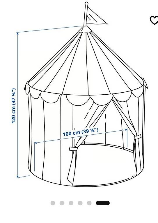Autres lits & meubles pour enfants: Zelt Ikea – Neuf avec emballage d'origine à Gontenschwil par ste_qr5r
