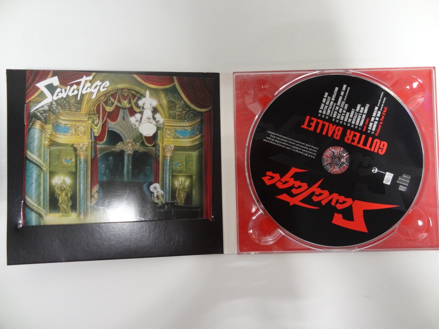 CD: Savatage - Gutter Ballet CD – Usato da luzern venduto da musicandart 2