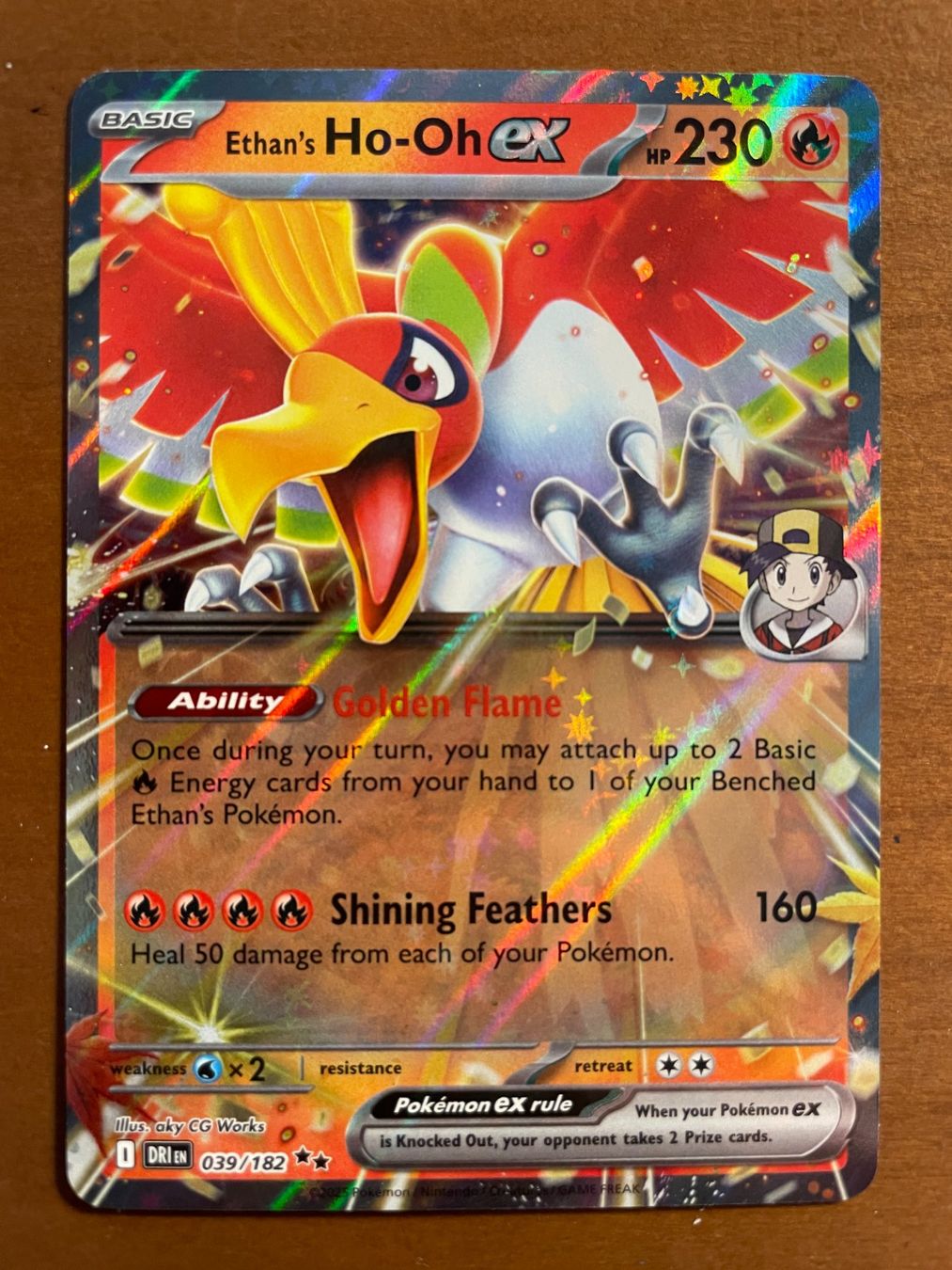 Pokémon Carte collezionabili: Pokemon Ethan's Ho-oh eX (Versand gratis) – Nuovo (secondo la descrizione) da Chur venduto da Angerson