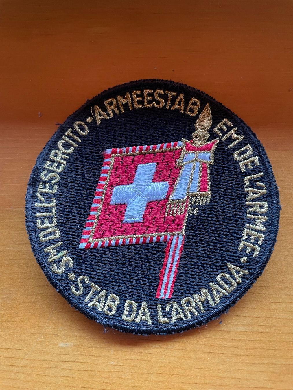 Schweizer Armee Placchette & Badge: Armee Militär Militare – Usato da Monteggio venduto da Mic1122
