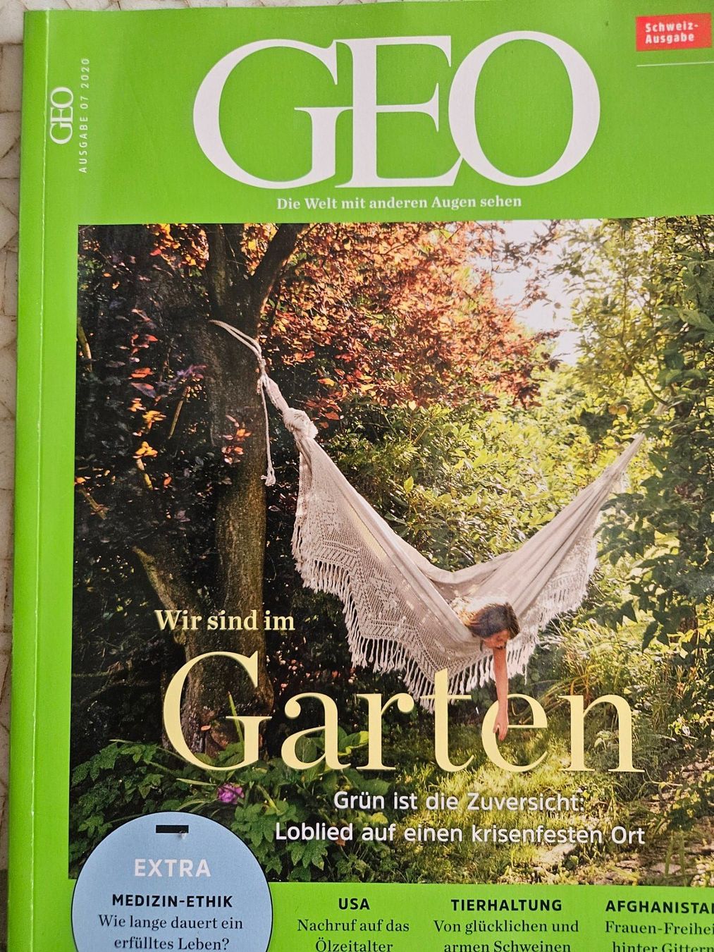 Zeitschriften & Magazine: GEO, Wir sind im Garten – Gebraucht aus Zürich von lorenzo167