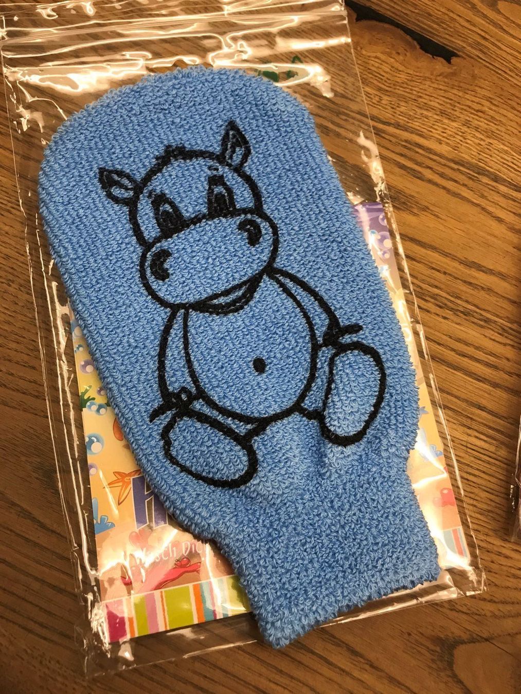 Teli da bagno: PINGI Waschhandschuh grün, rosa oder blau NEU – Nuovo e nell'imballaggio originale da Rickenbach b. Wil venduto da sunneschii_ 1