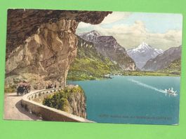 Axenstrasse mit Bristenstock