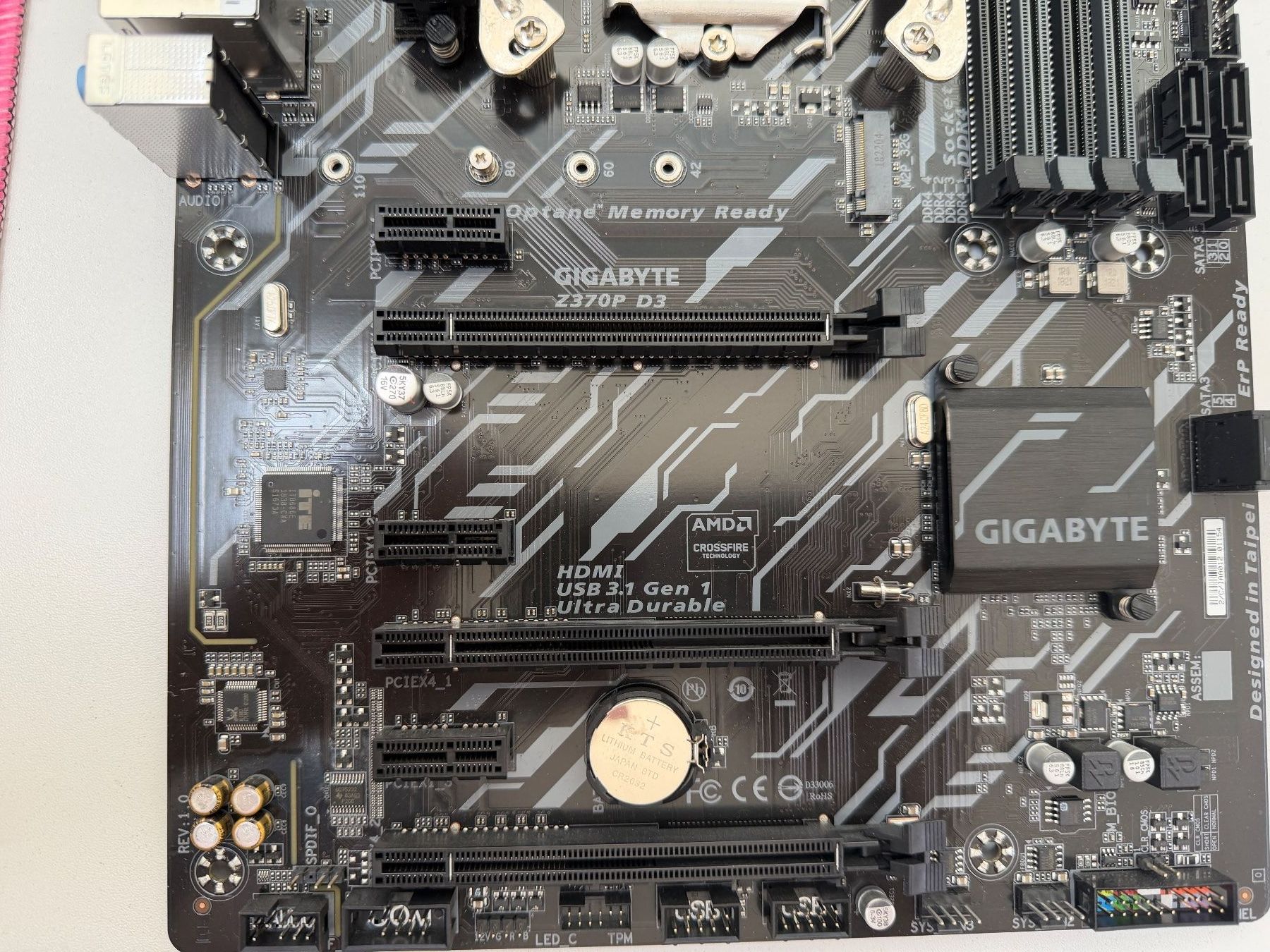 Gigabyte Cartes mère: Gigabyte Z370P D3 Motherboard – D'occasion à Zizers par Digitag0 1