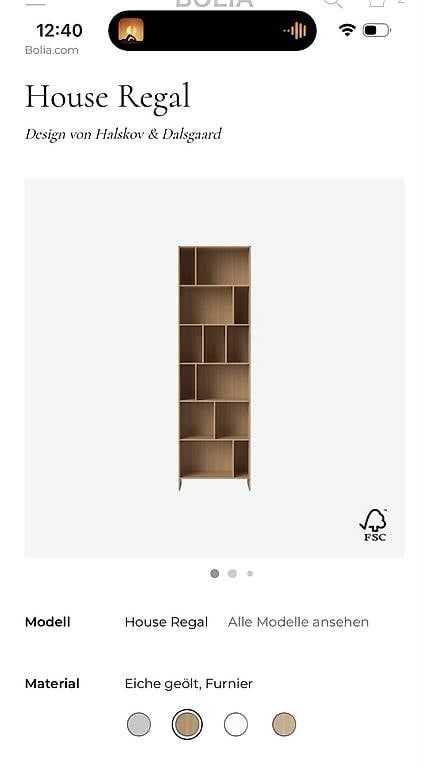 Scaffali: Bolia House Library rack – Usato da Ramsen venduto da uniquetones.ch