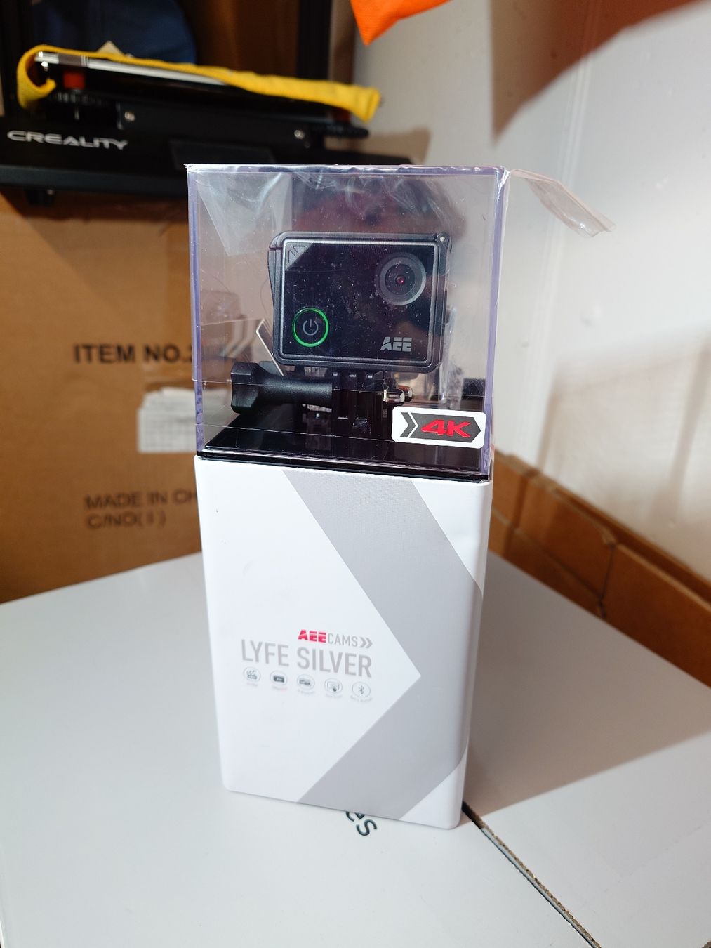 Action Cam: AEE Lyfe Silver, 4k Bluetooth, Wi-Fi – Neu und originalverpackt aus Tagelswangen von eduPro