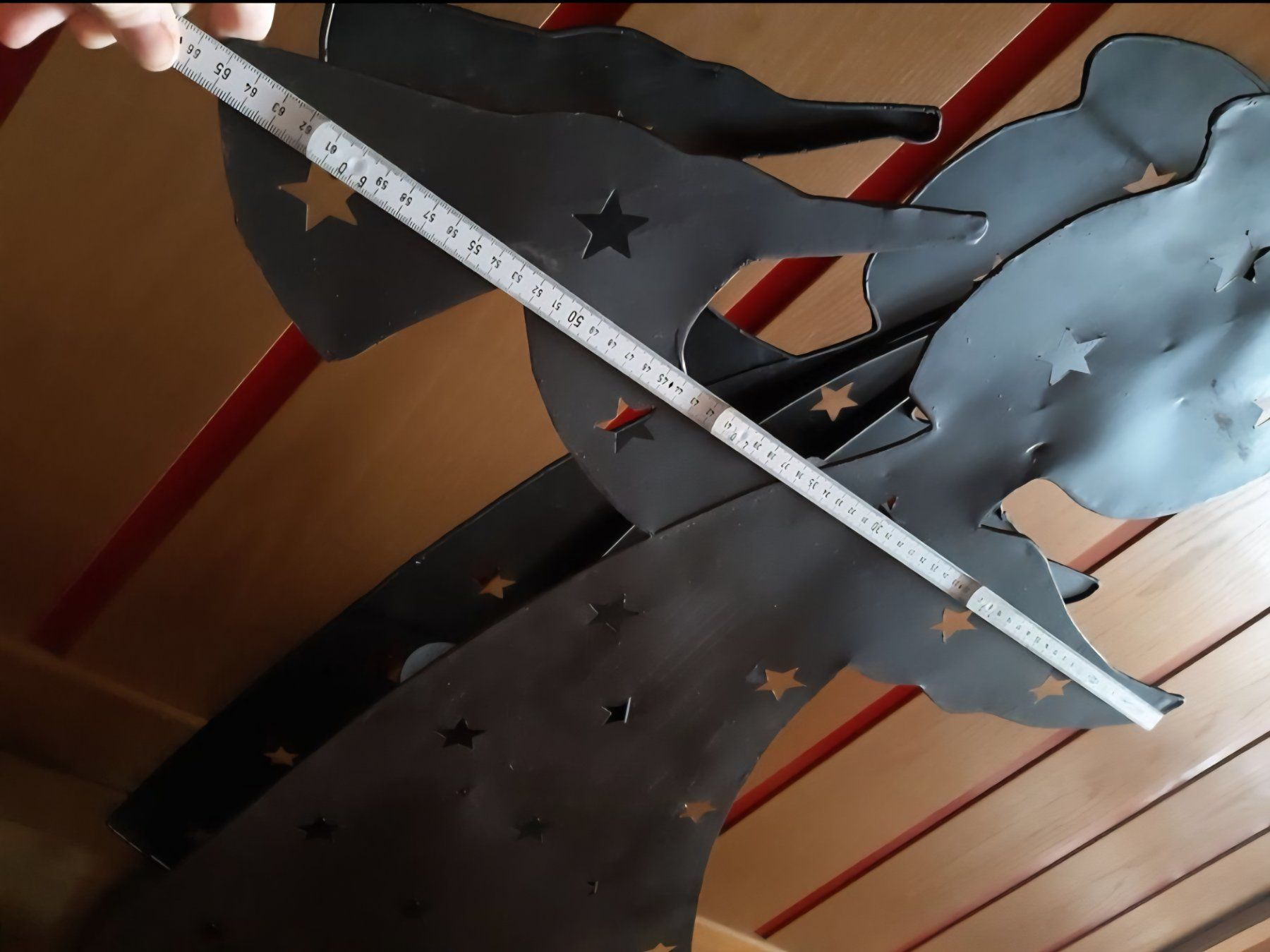 Tutte le decorazioni: Adventszeit Deko: Metall-Engel mit Sternen – Usato da Ettiswil venduto da 68othmar 4