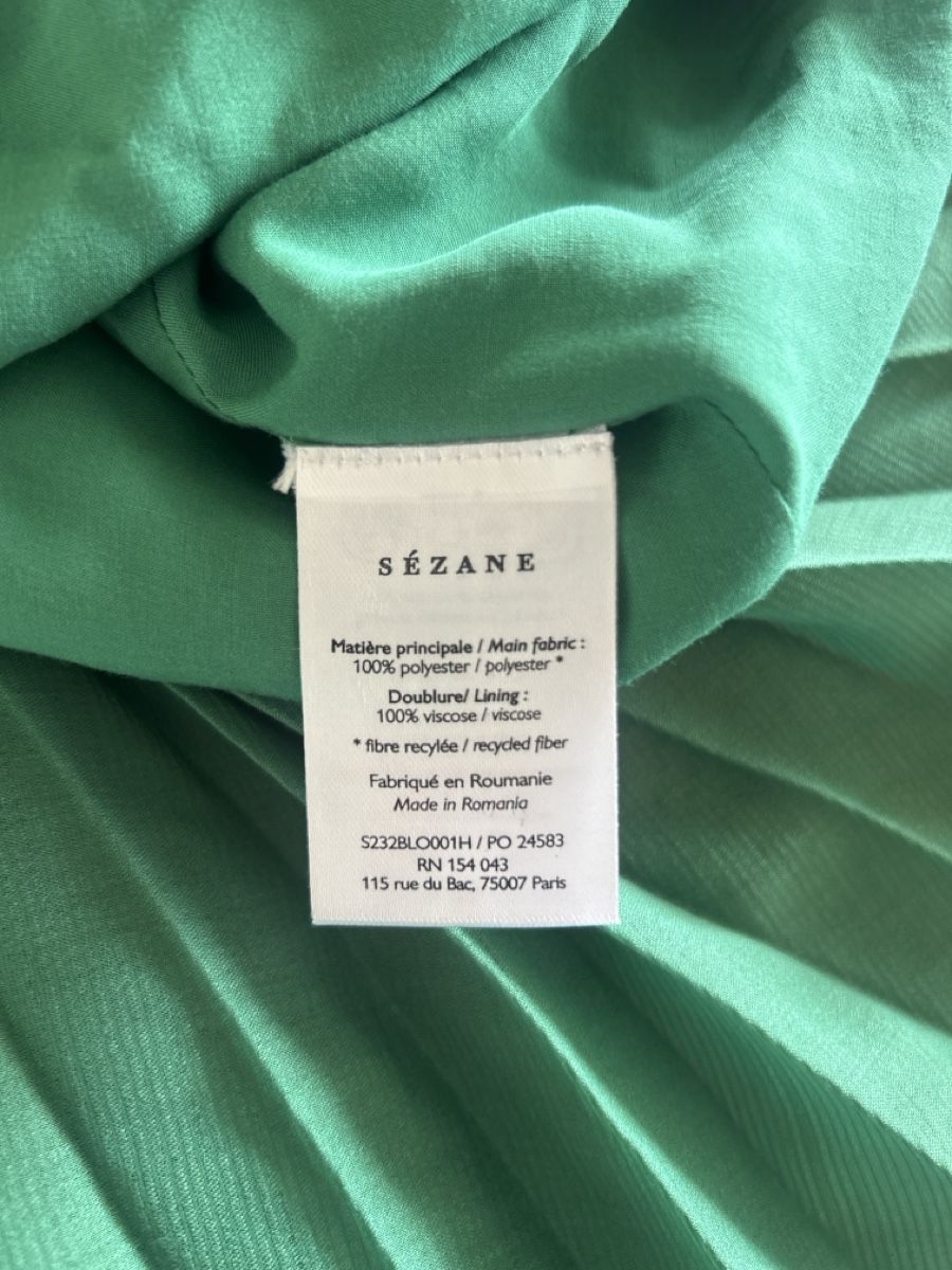 Sezane Tops: Sézane blouse plissée  – Gebraucht aus St-Aubin-Sauges von vildfr 3