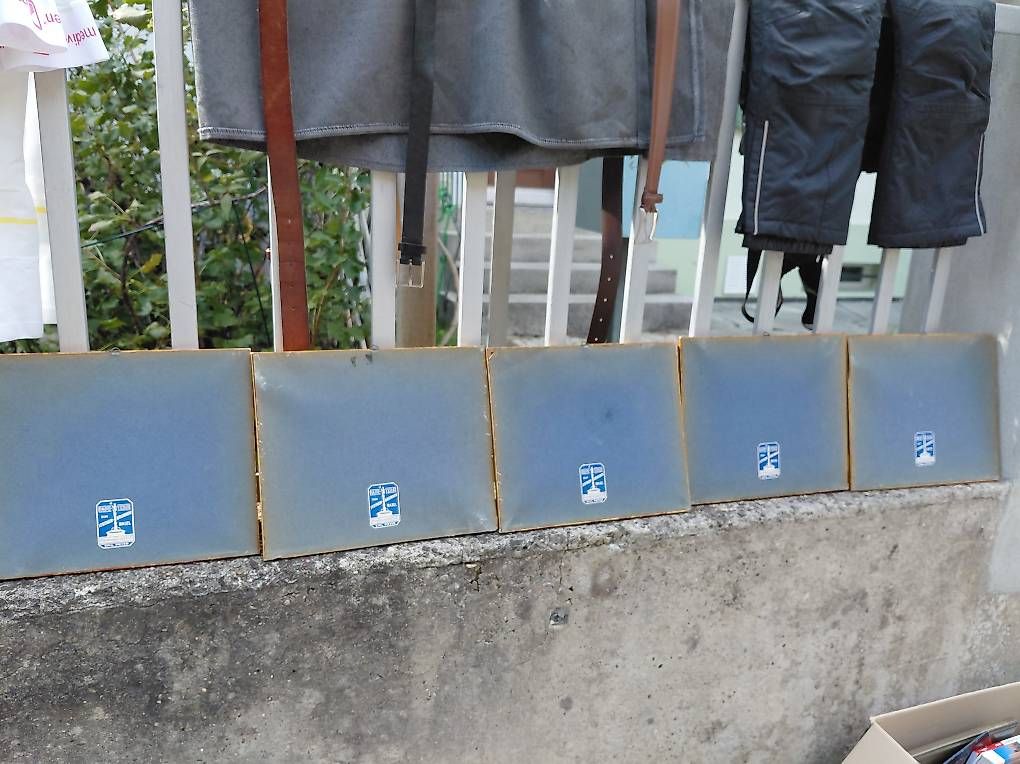 Cornici: 5 Stiche/ Bilderrahmen mit Echtgold Querformat – Usato da Binningen venduto da eli_rcf2 1
