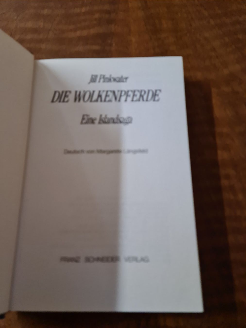 Libri: Die Wolkenpferde – Usato da Erstfeld venduto da Uhu1980 1