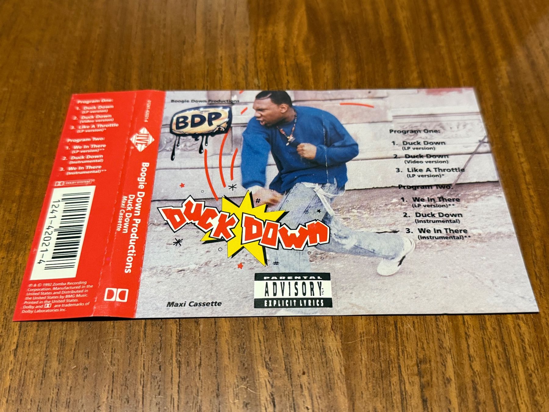 Musicassette: Boogie Down Production - Duck Down / US 1992 MC – Usato da Delémont venduto da cpop 1