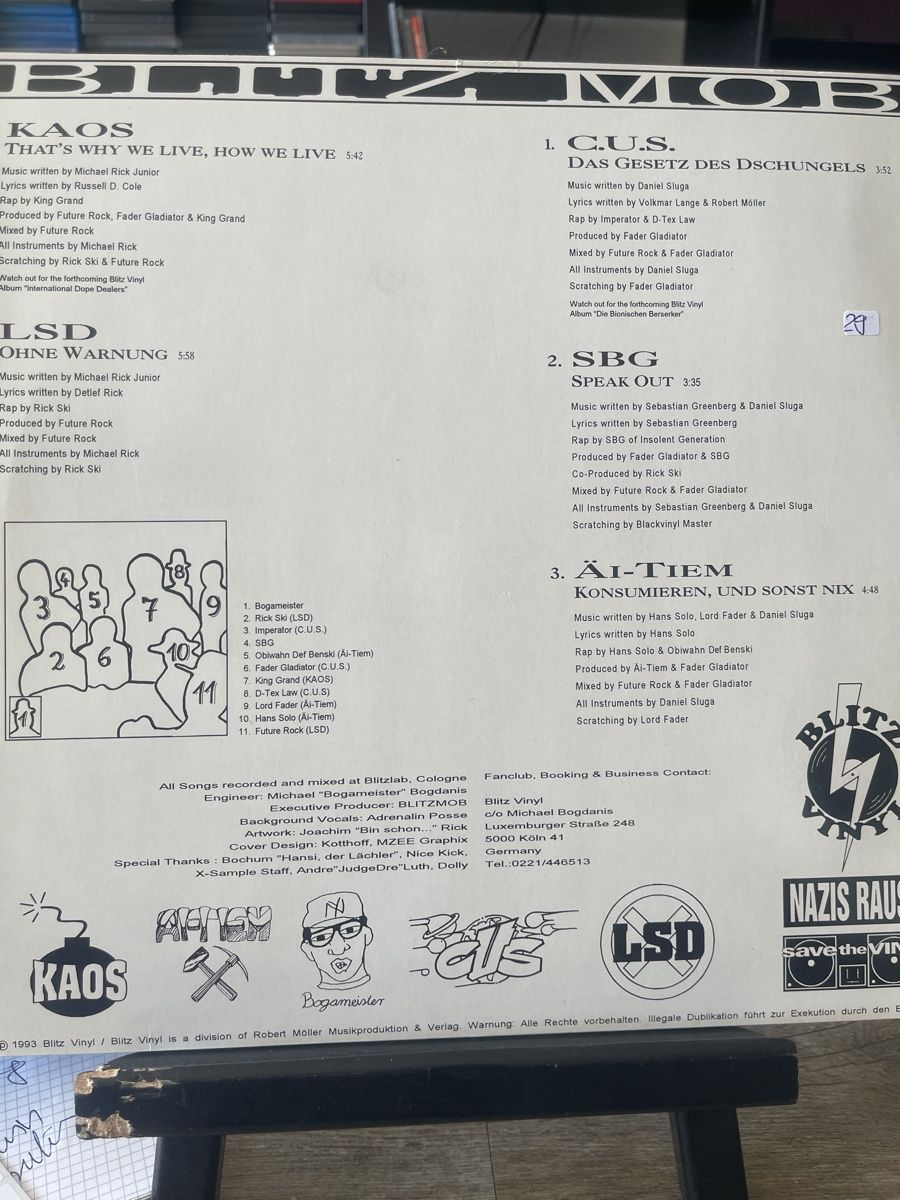 Schallplatten: Blitz Mob / Blitz Mob  – Neu (gemäss Beschreibung) aus Dagmersellen von stonefinger 1