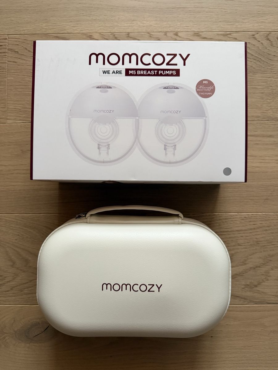 Momcozy Accessori per l’allattamento: Momcozy Milchpumpe M5 – Nuovo (secondo la descrizione) da Erlinsbach SO venduto da Topf12