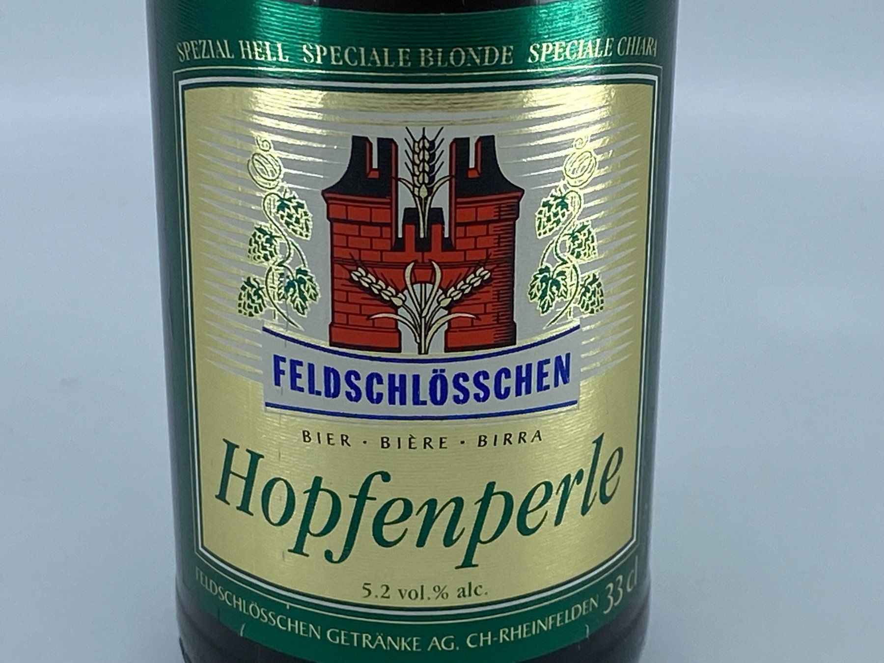 Feldschlösschen Bevande alcoliche: Feldschlösschen Hopfenperle - 19.01.2001 – Nuovo (secondo la descrizione) da Langwiesen venduto da Restposten-24 1