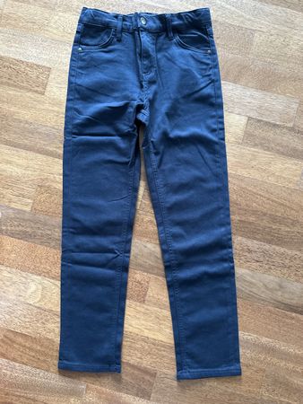 Hochwertige JAKO-O Twillhose Comfort, Gr. 140, Marine, NEU