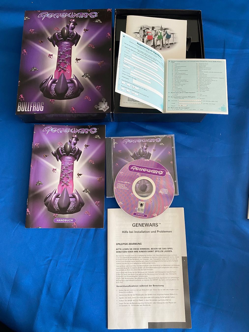 Giochi: Retro Big Box PC-Game „Genewars“ – Usato da Birmensdorf ZH venduto da alexapat 2