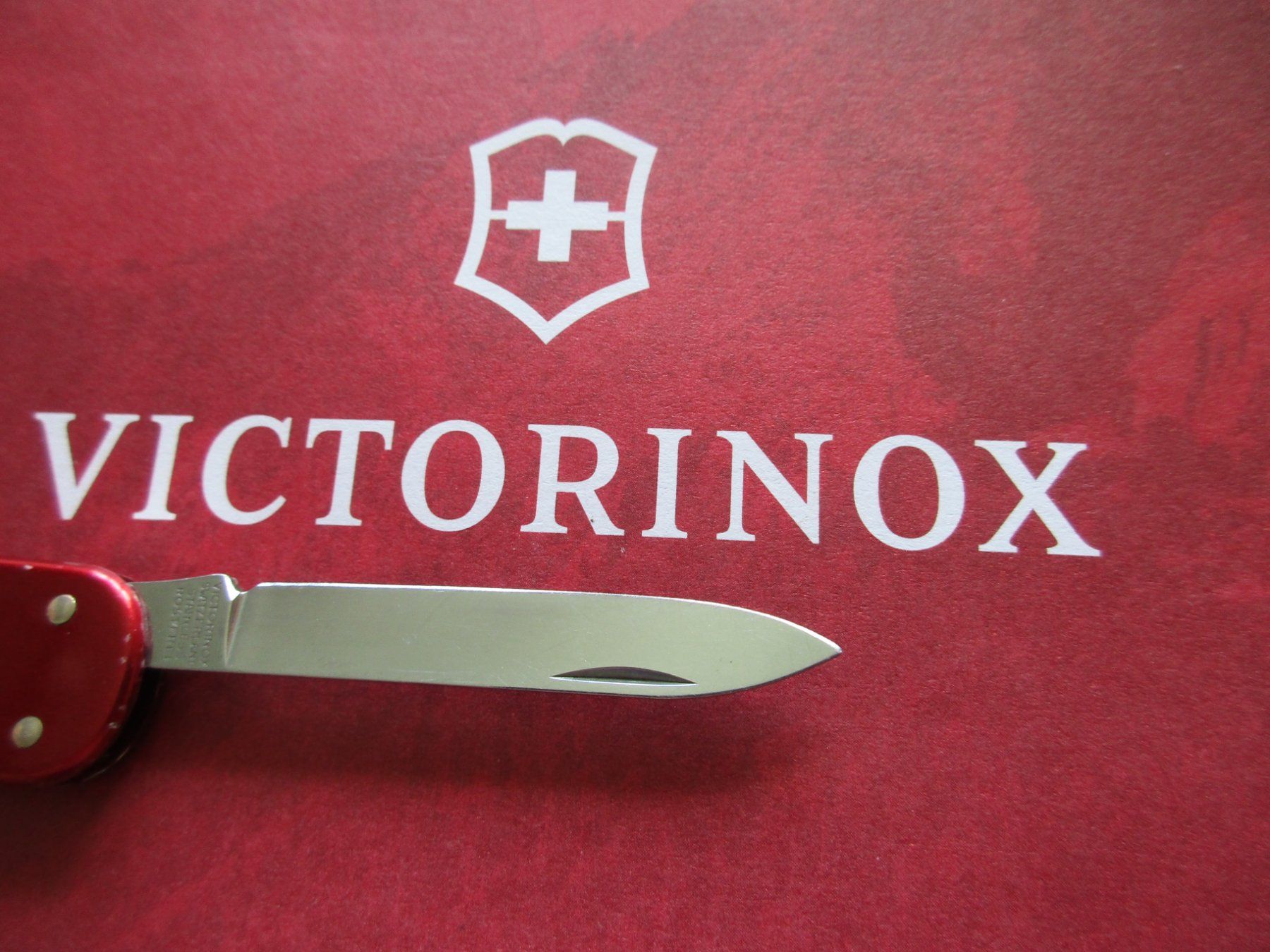 Victorinox Taschenmesser: Sackmesser Victorinox ALU mit Logo "Strapex" 2-Tools – Gebraucht aus Schafisheim von reno007 2