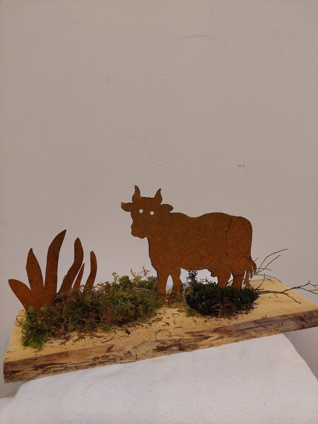 Statuette: Rost Blech Kuh – Nuovo (secondo la descrizione) da Lohn SH venduto da Zwierbel 1
