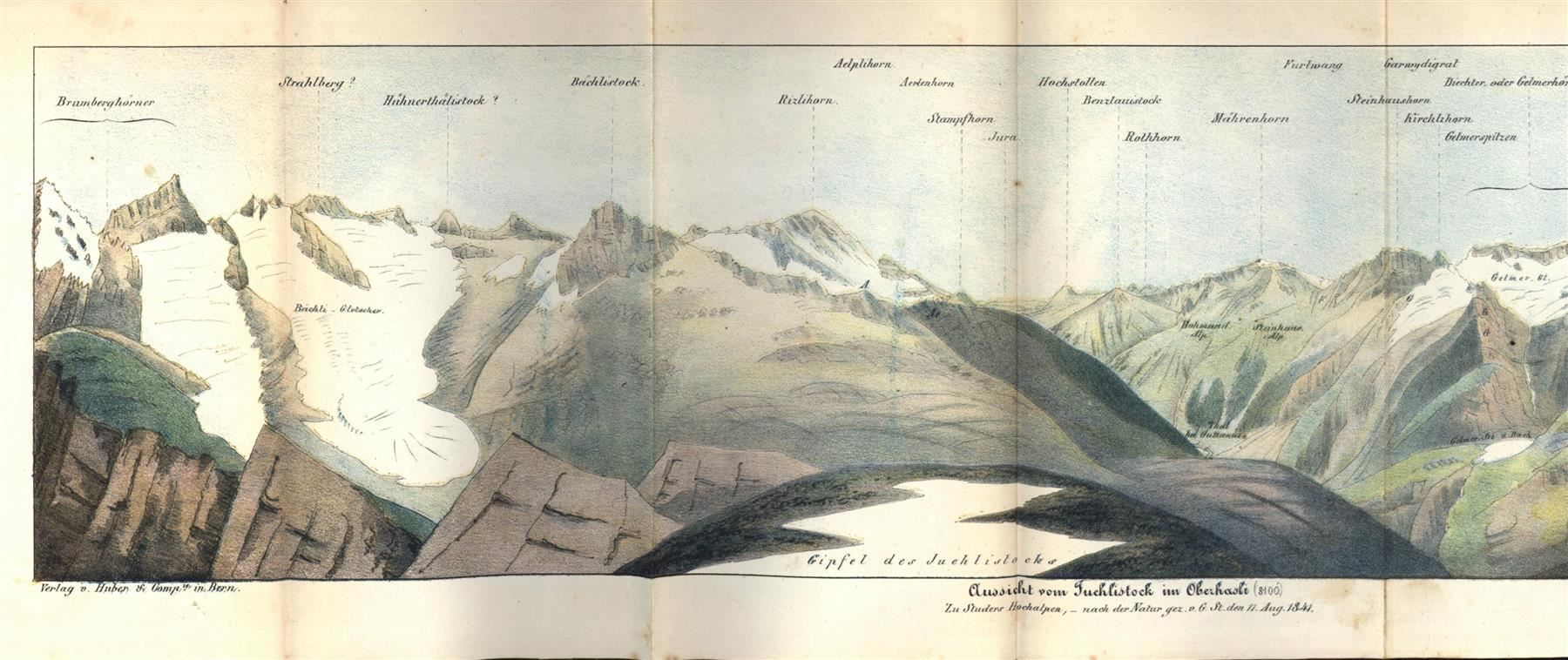 Cartine & Atlanti: Atlas Studer Panoramen um 1850 – Usato da Rafz venduto da Helvet32 4