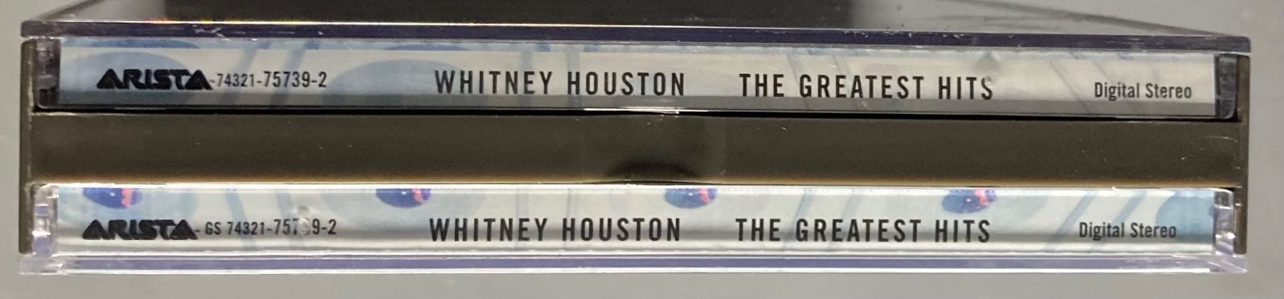 CD: WHITNEY HOUSTON - THE GREATEST HITS – Usato da Poliez-Pittet venduto da Newtown-Records 2