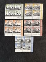 Timbres neufs Helvetia UNESCO 2003 5 blocs de 4