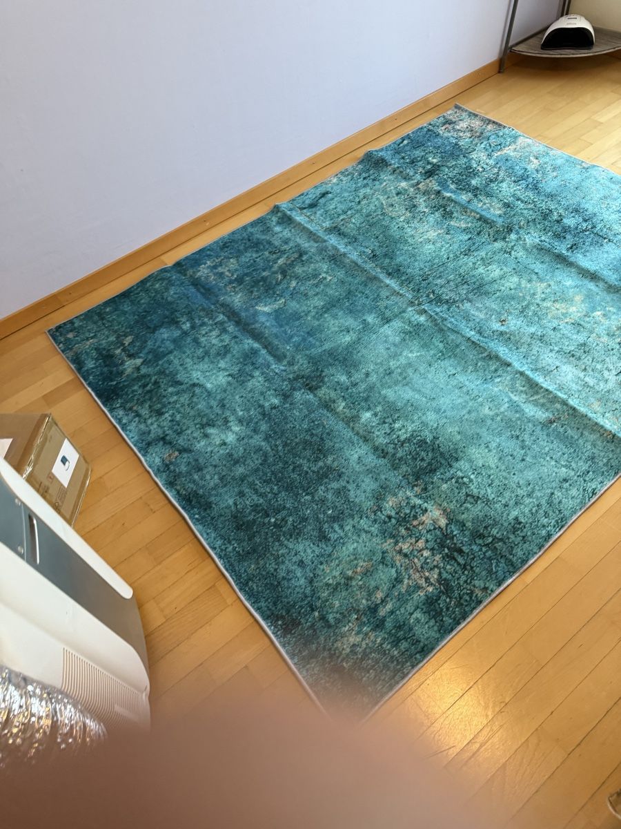 Tappeti: Teppich blau Grösse 200x160cm neu – Nuovo e nell'imballaggio originale da Bronschhofen venduto da Ozean5 2
