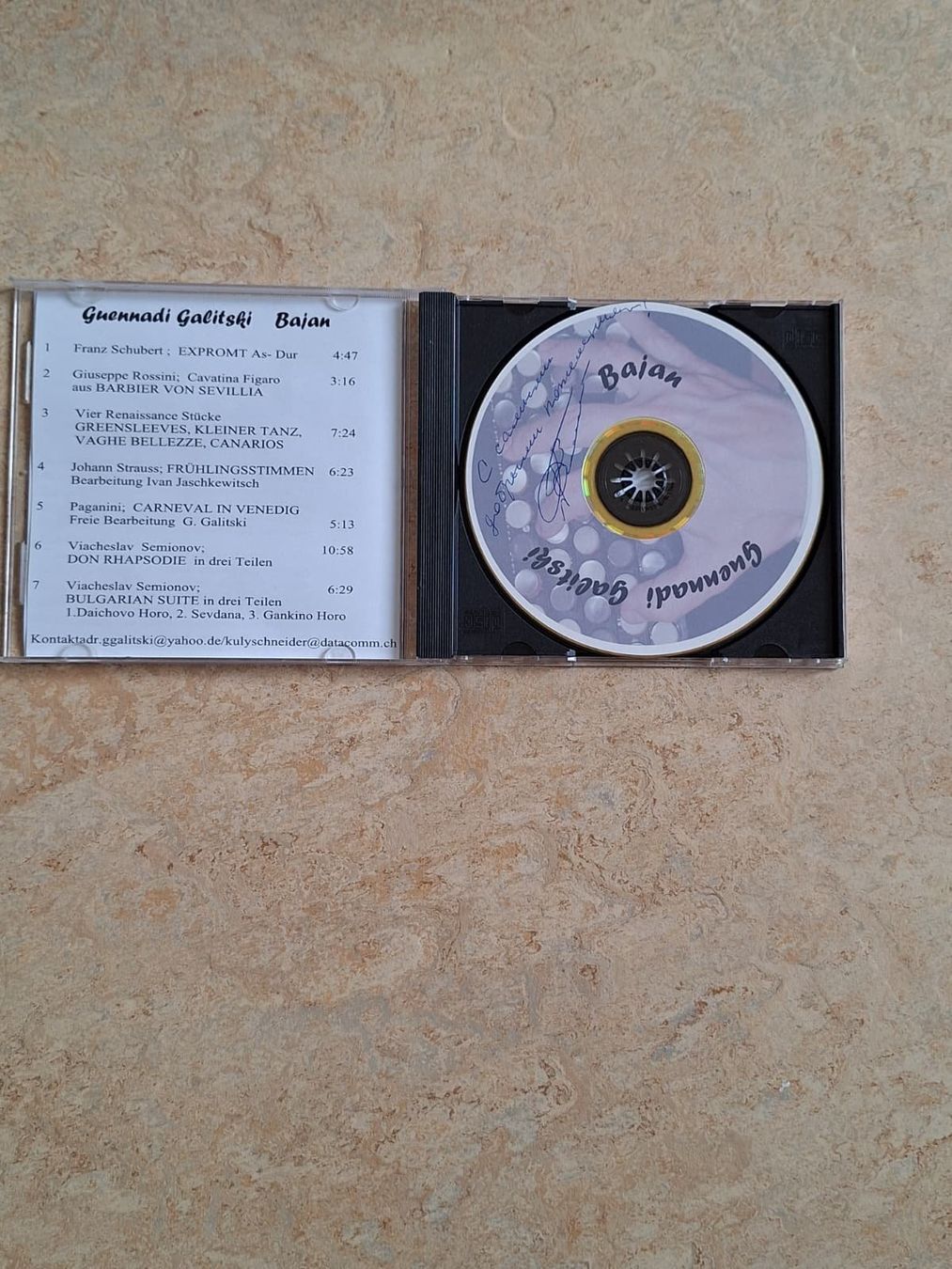 CD: Gue Galitski - Bajan - CD, selten? – Nuovo (secondo la descrizione) da Münchenstein venduto da soistes 2