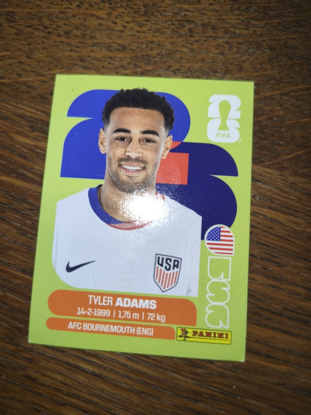 Panini Carte collezionabili: Panini WM 2026, USA 8, Adams – Usato da Aarburg venduto da gloeckgloeck